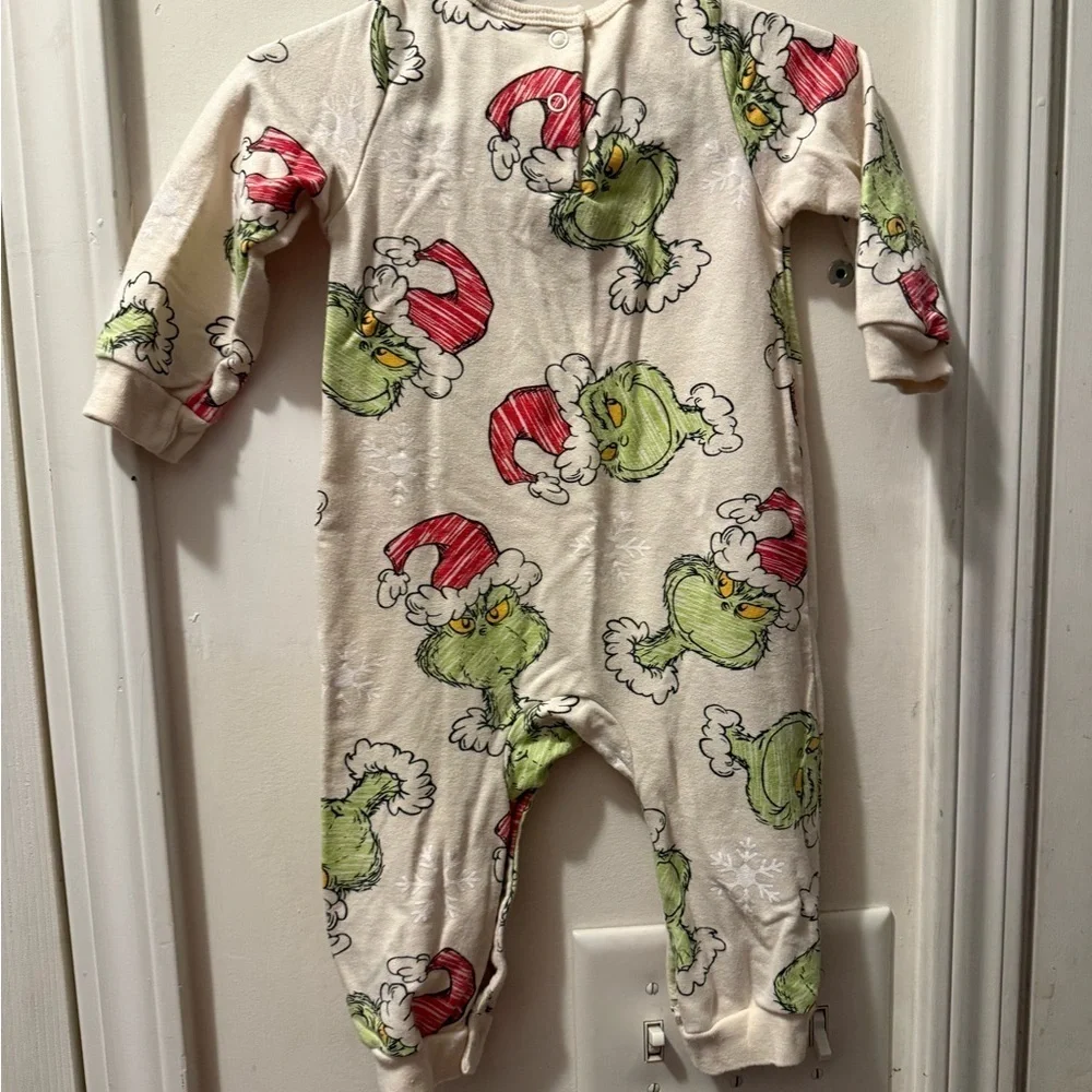 The Grinch grinch romper